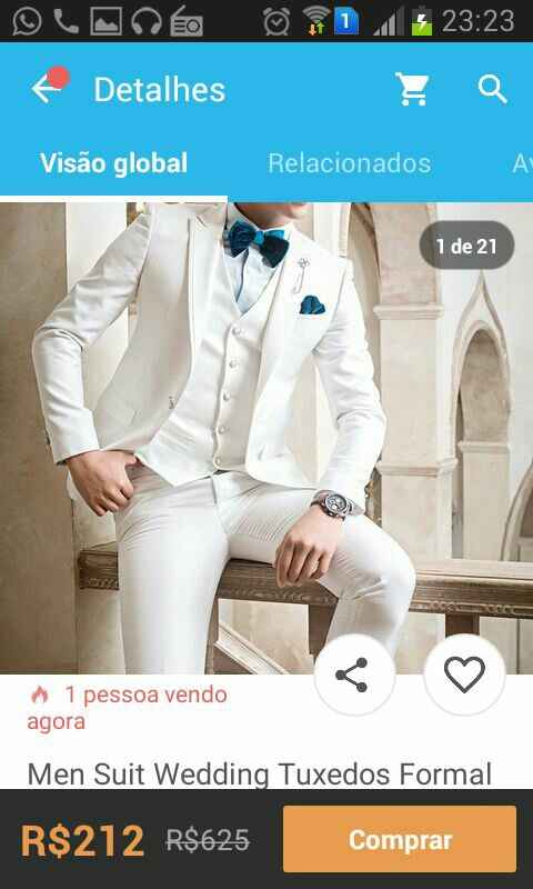  Terno noivo ** - 1