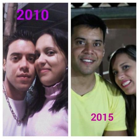 Meu noivo e eu: foto de antes e depois :) - 1