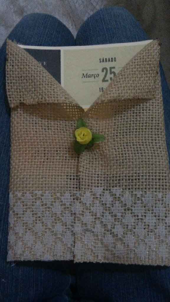 Meu convite diy - 2