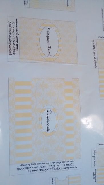 Adesivos - lágrimas de alegria e kit toalete - 2