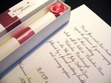 Convites de Casamento
