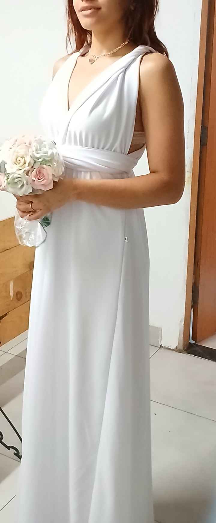 Meu Vestido de Noiva da Shoppe por 36 Reais - 3