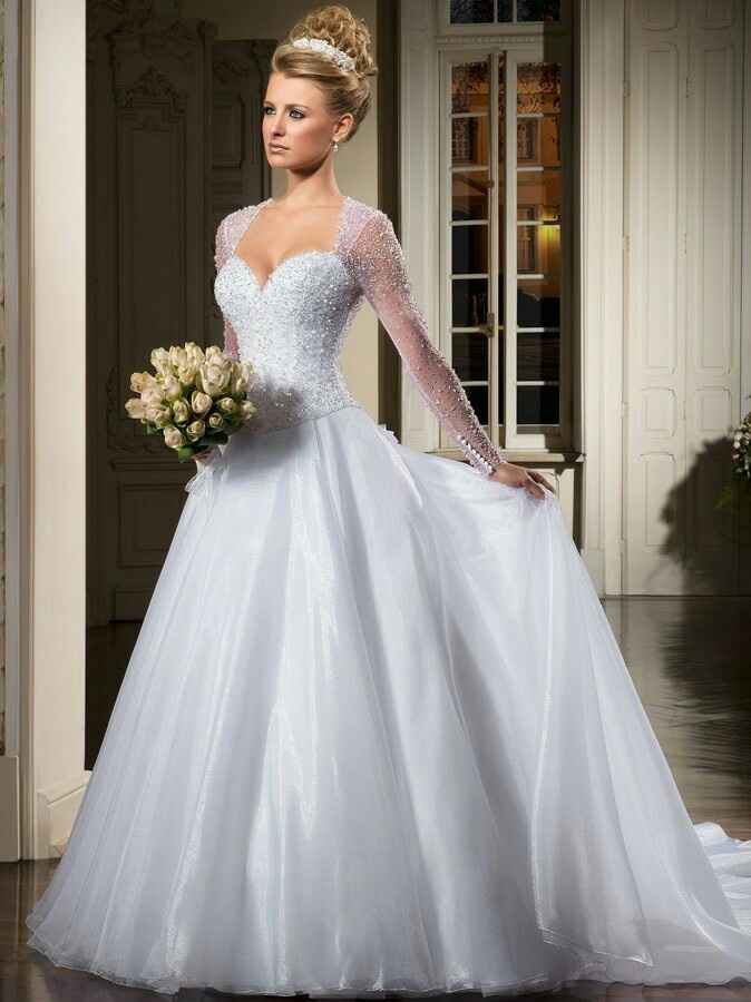 Preciso da opinião de vocês #vestido de noiva - 1