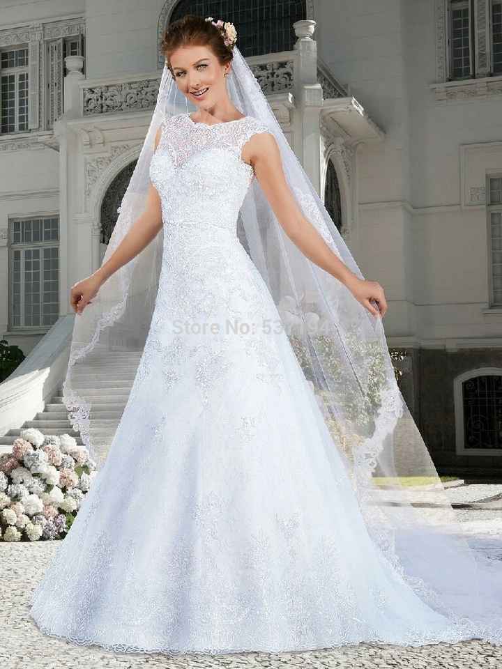 Preciso da opinião de vocês #vestido de noiva - 4