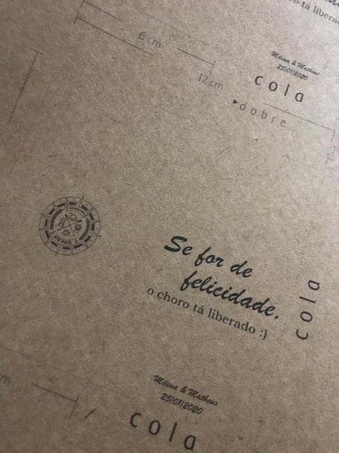 Esse foi o resultado da impressão