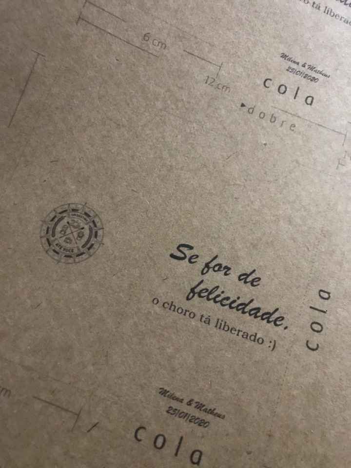 Esse foi o resultado da impressão