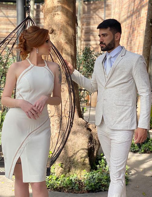 Looks para se inspirar para o Casamento Civil - 9