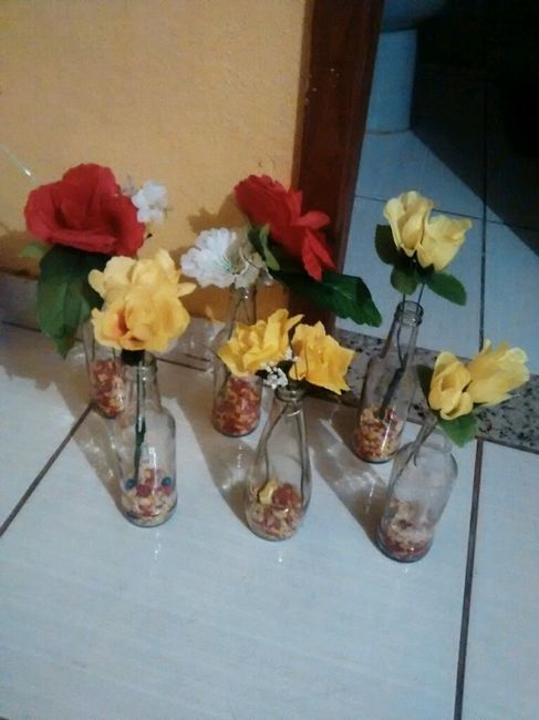 Minhas garrafinhas decoradas - 2
