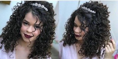 Inspirações de penteados para crespas/cacheadas 4