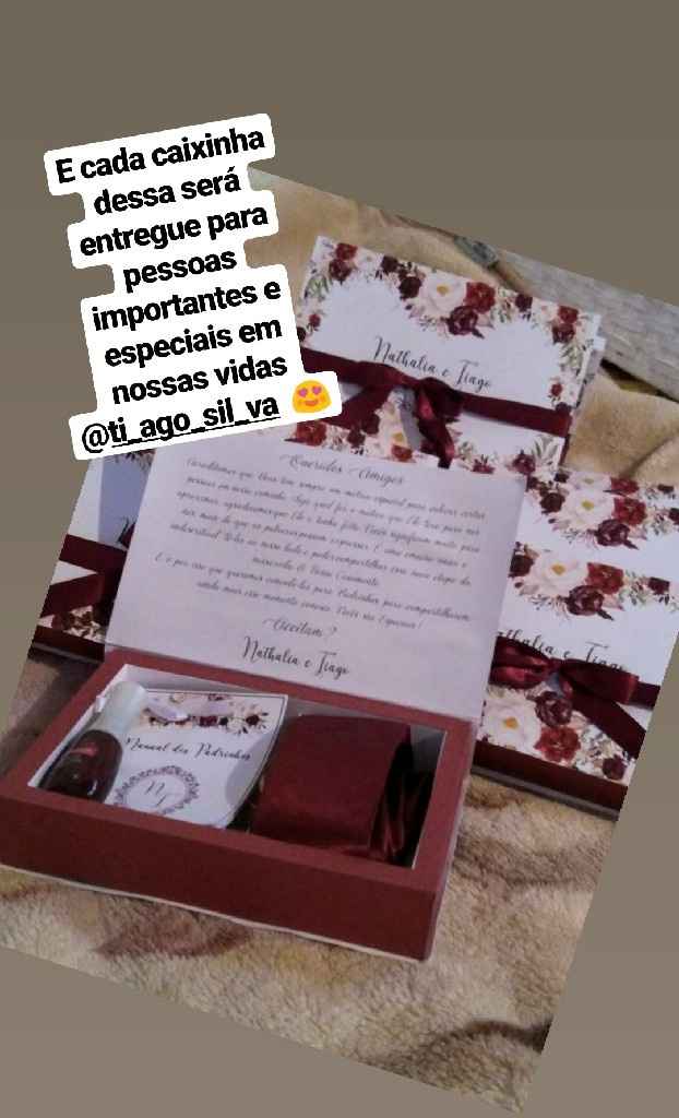 Convite dos padrinhos - 1