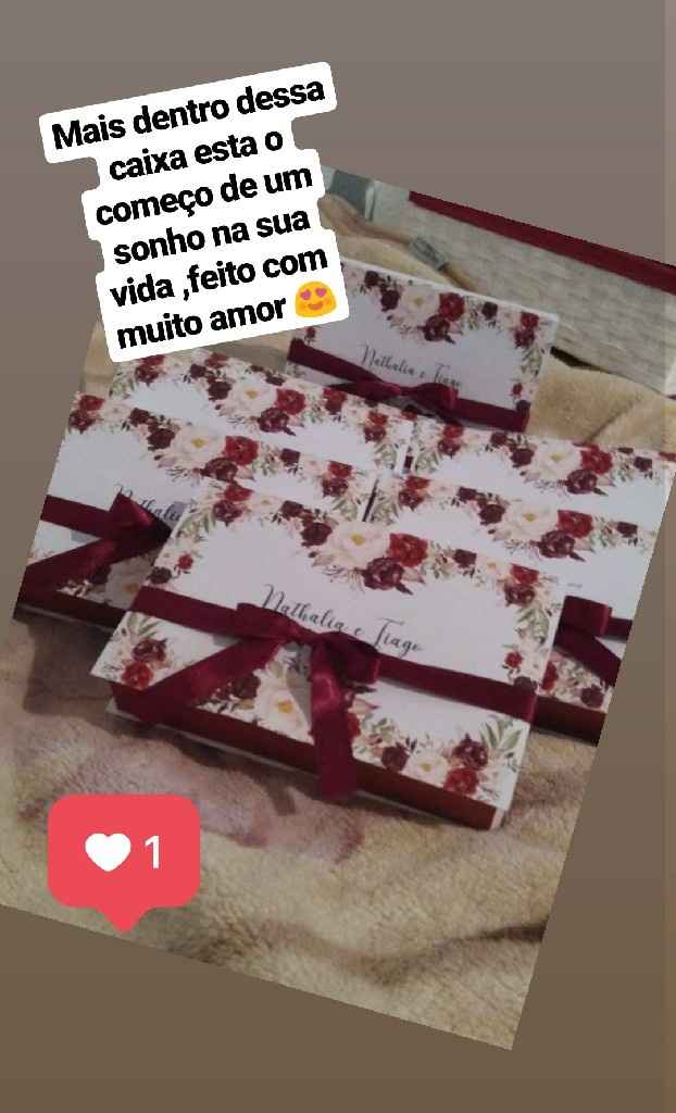 Convite dos padrinhos - 2