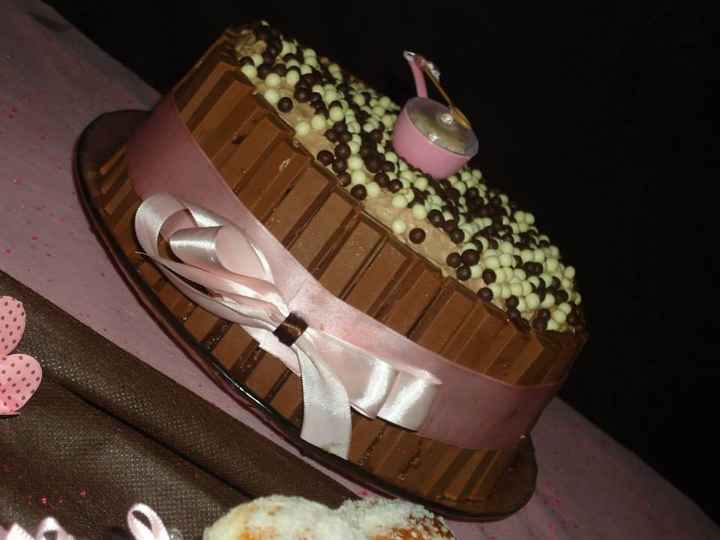 bolo de kit kat