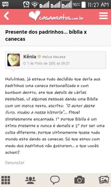 O que colocar nas caixinhas dos padrinhos. - 1