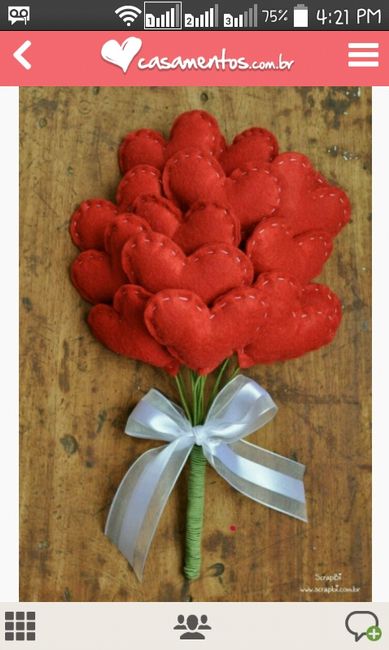 Bouquet das damas adultas ,tem que ser igual ao da noiva ? - 1