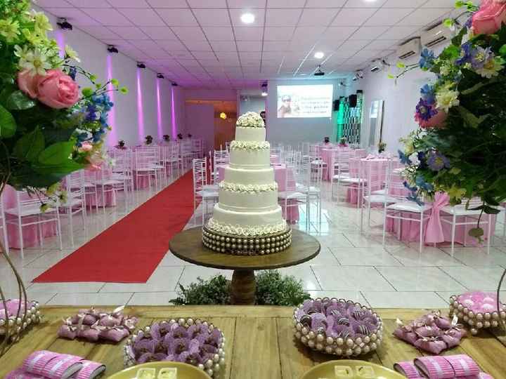 Decoração salão- Casamento civil/religioso - 1