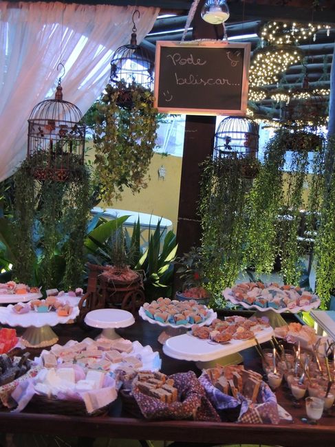 mesa de doces