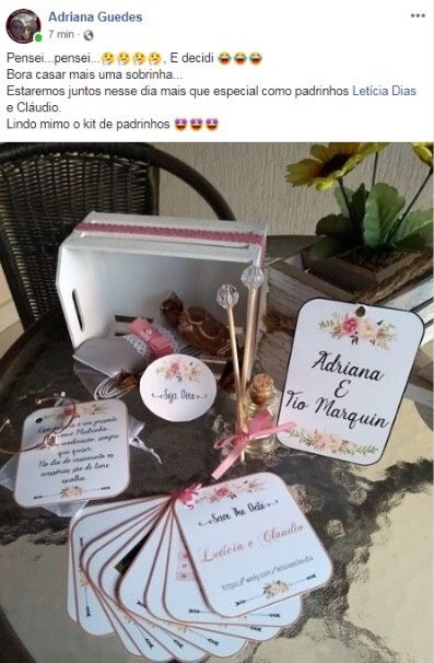 Entreguei os convites dos padrinhos - vem ver - 8