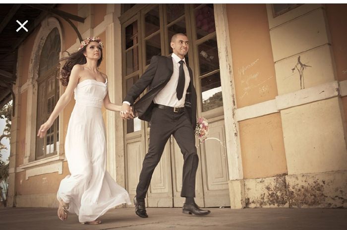 Vestido para ensaio. - 2