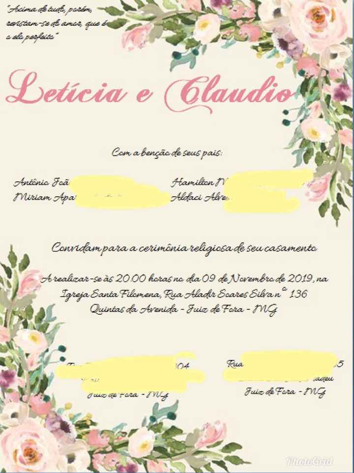 Convites! :) - 2