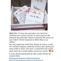 Entreguei os convites dos padrinhos - vem ver - 7