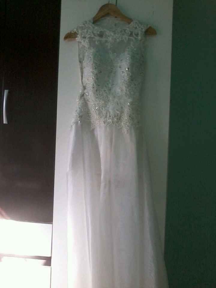 Meu vestido oficial.... - 1