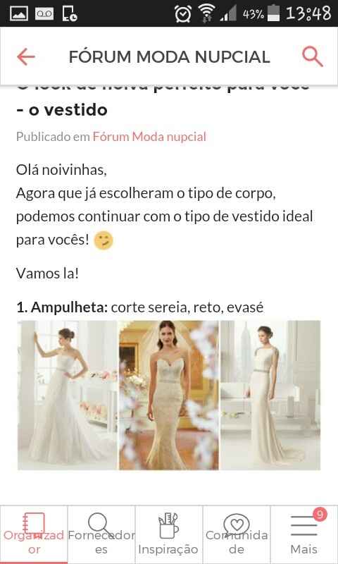 O look de noiva perfeito pra mim - 2