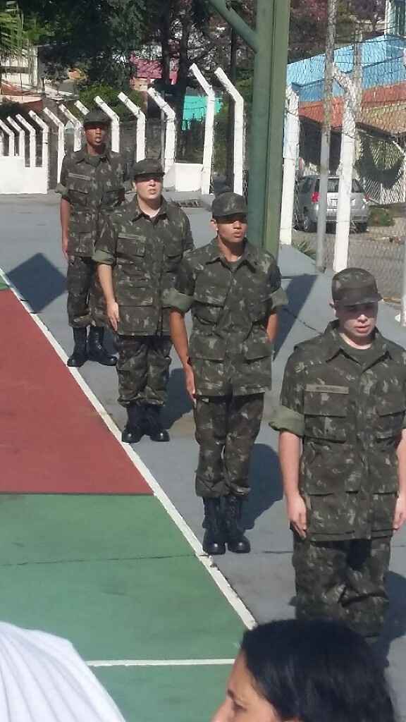 Noivo militar - 3