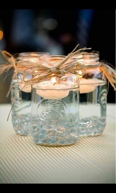 Decoração romântica (velas) - 2