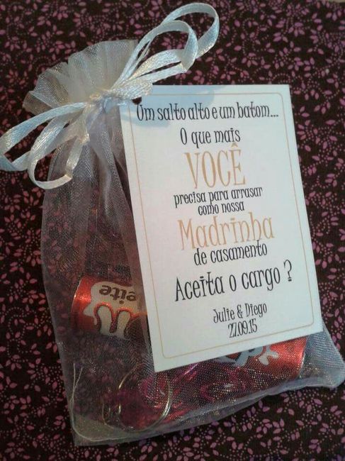 Sos convite diy para padrinhos. podem me ajudar? - 2