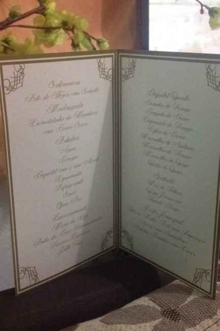 Menu/ Cardápio