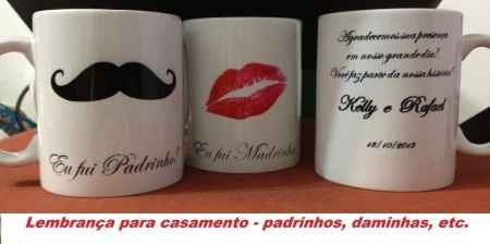 Lembrancinha padrinhos