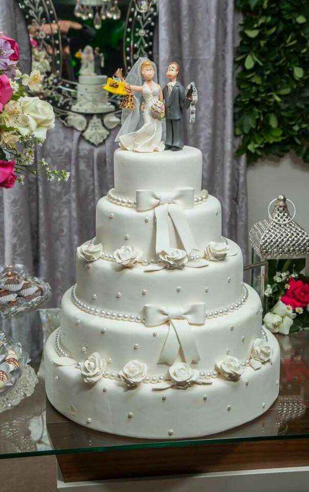 Meu bolo de casamento será______. - 1
