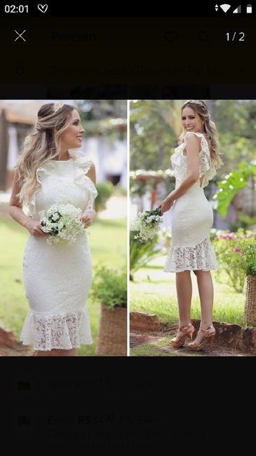 Vestido para o civil - 1
