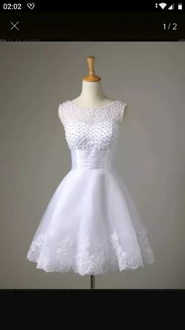 Vestido para o civil - 2