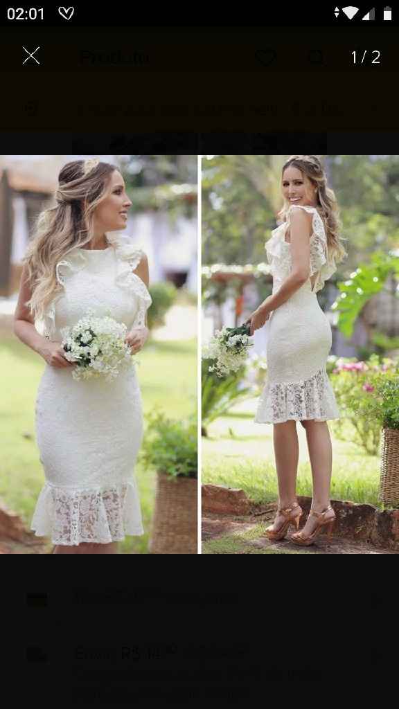 Vestido para o civil - 1