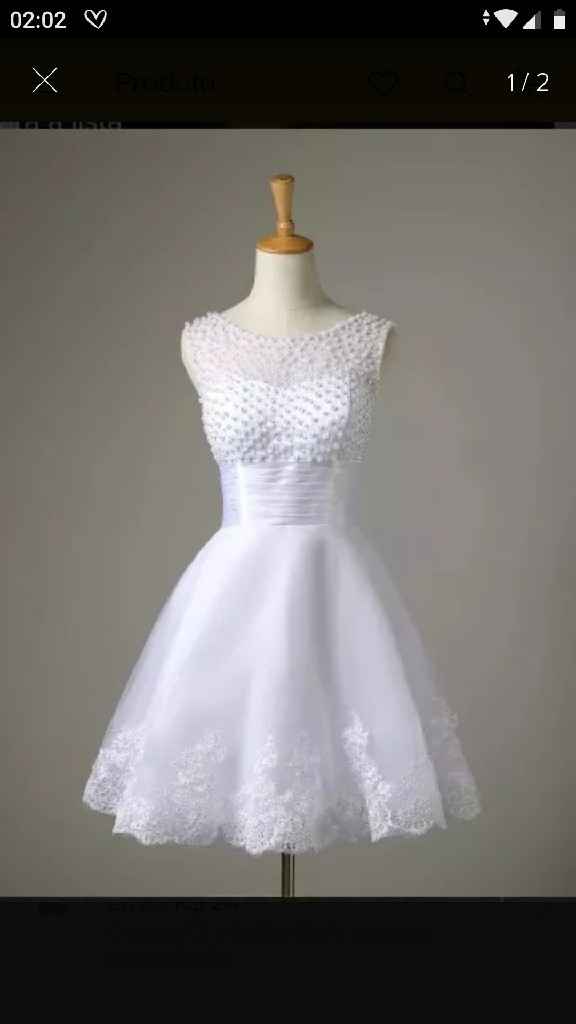 Vestido para o civil - 2