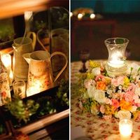 Velas e Flores