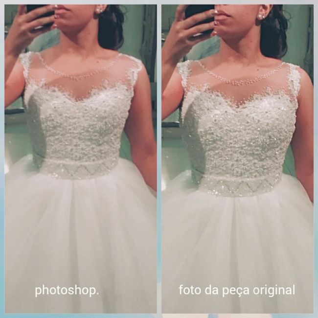 prova do vestido
