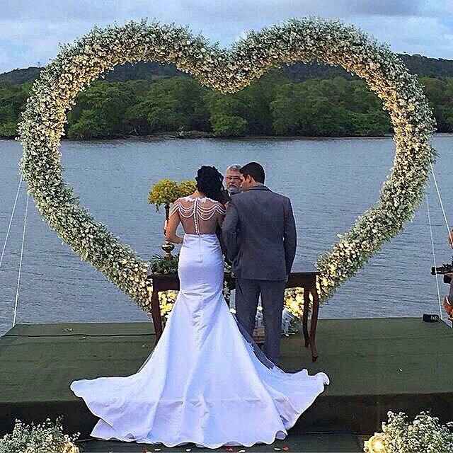 Decoração cerimônia, gazebo ou arco de flores? me ajudem... - 1