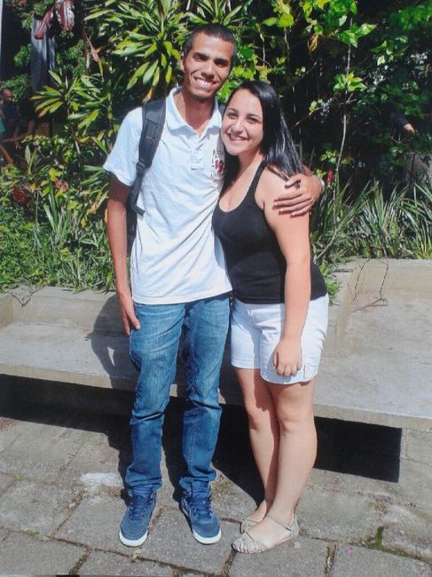 Primeira foto com o amor - 1