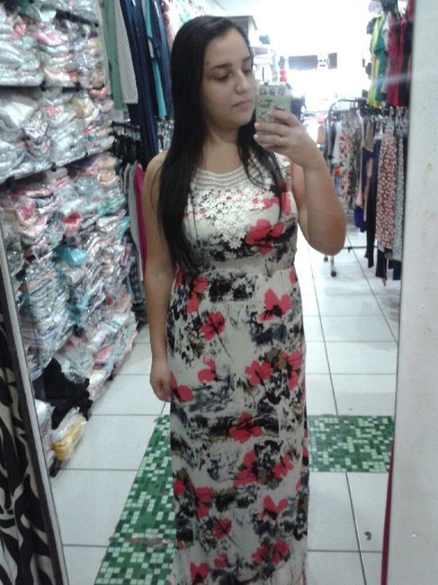 Vestido para o ensaio fotográfico! - 2