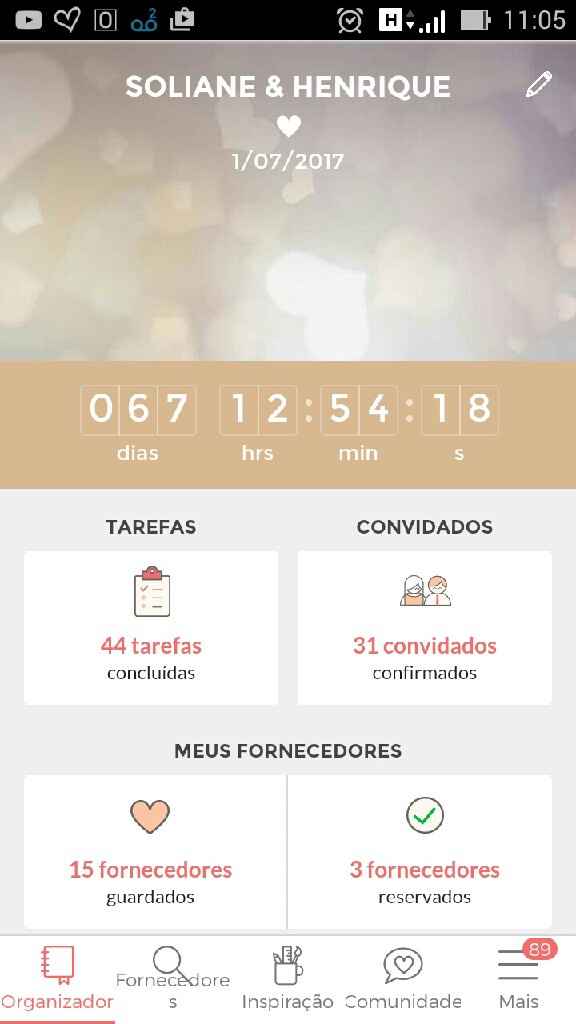 Dois dígitos... ♡ - 1
