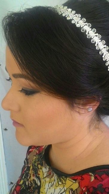 Meu teste cabelo e maquiagem♡♡♡♡ - 3