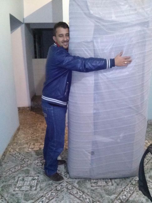 Meu sofa chegou