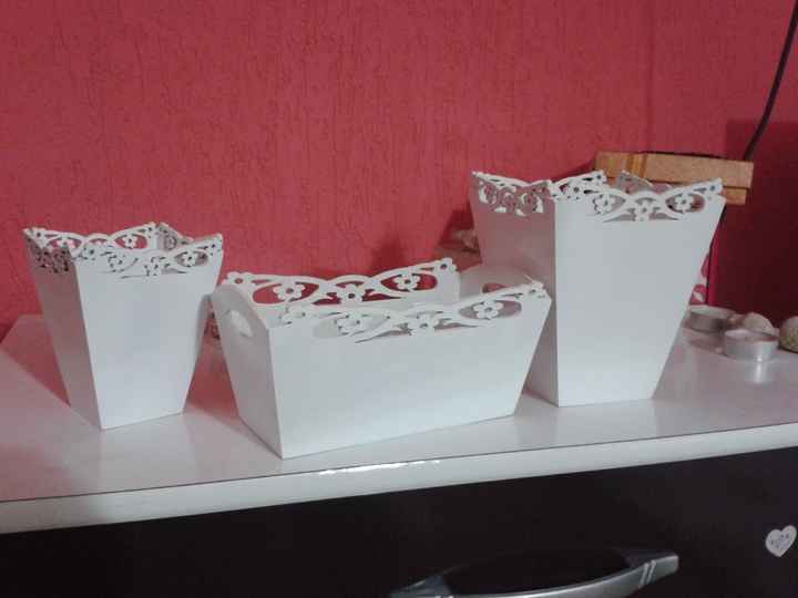 1º Vasinhos de flor para o Chá de cozinha