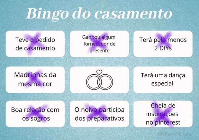 Bingo do Casamento - 1