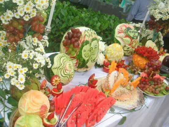  Mesa de frutas nova tendência - 1