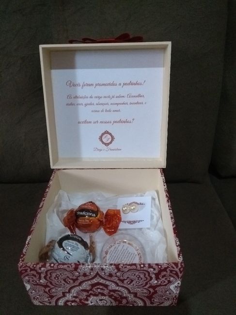 Meu convite dos padrinhos!!! - 2