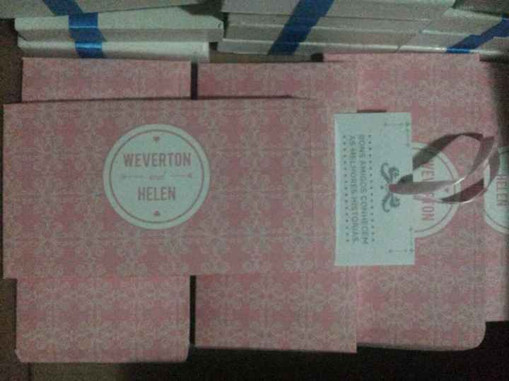 Convite dos padrinhos, eu fiz! #vemver - 1