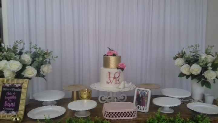 Minha mesa de doces, simples mas amei!